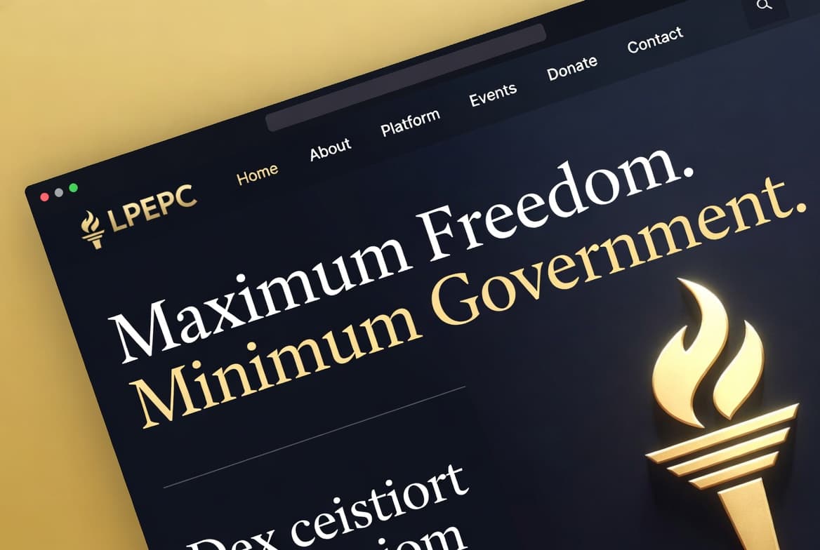 LPEPC.org redesigned homepage